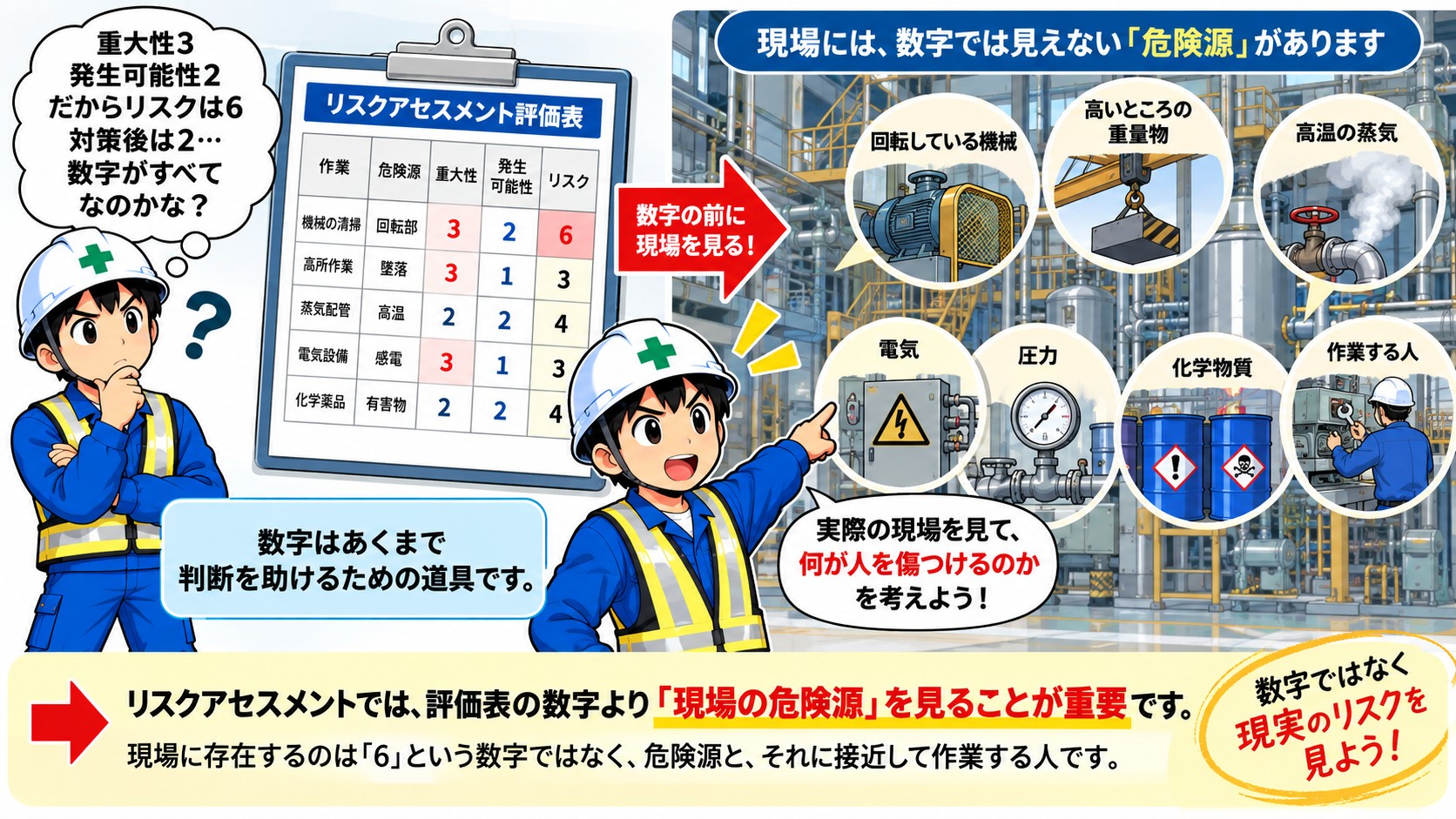 現実の危険源