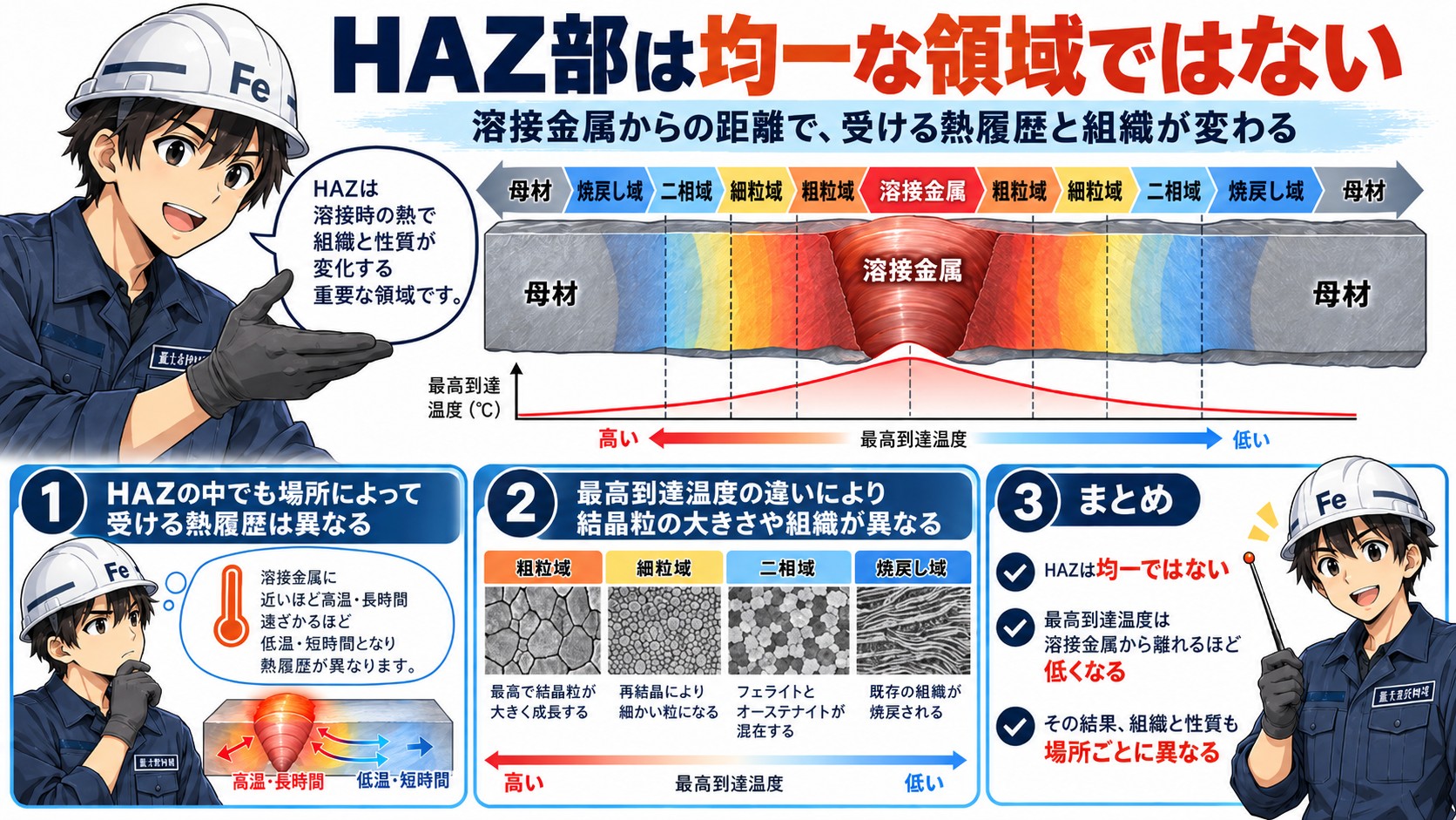 HAZ領域