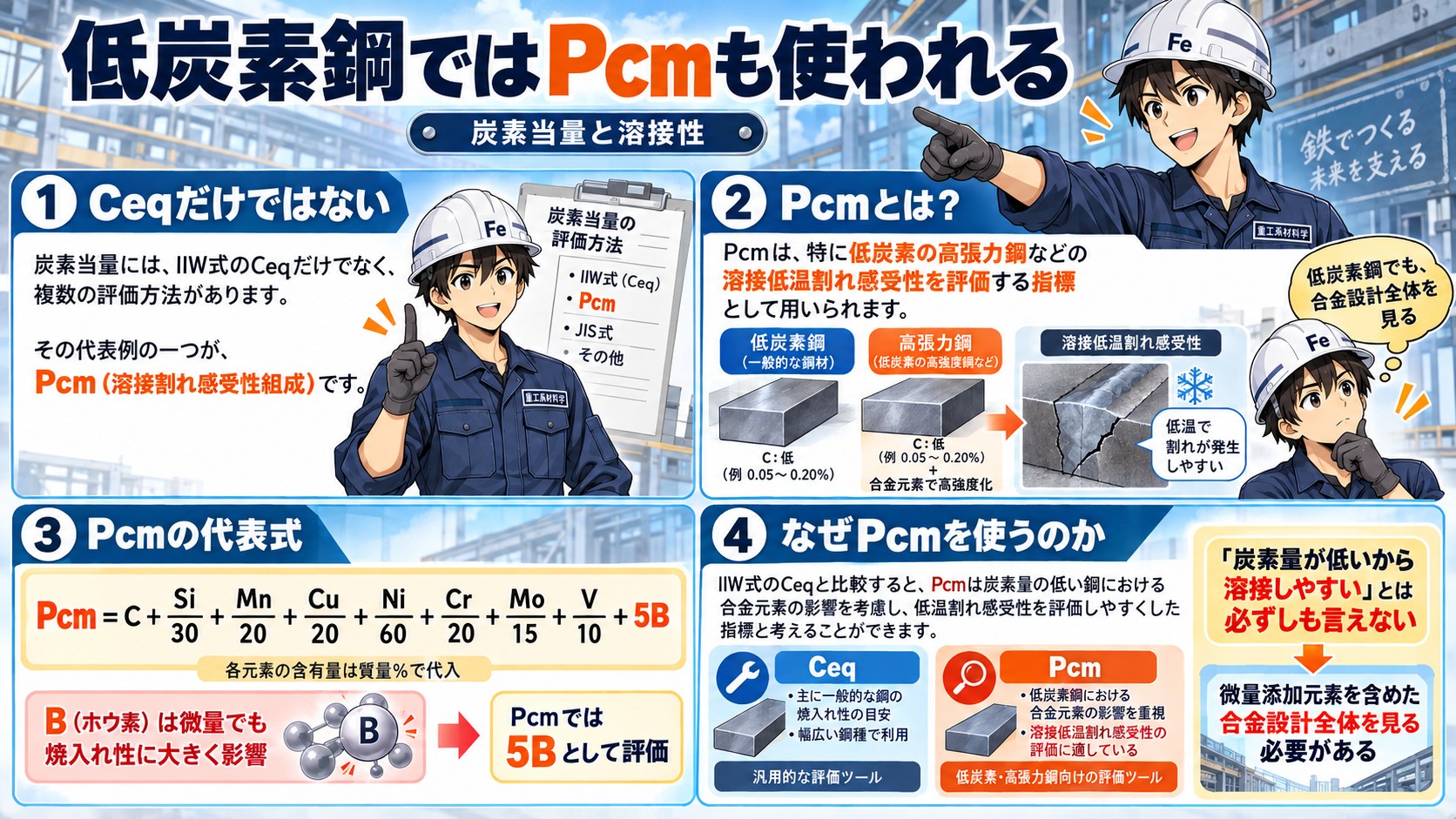 Pcmも使用される