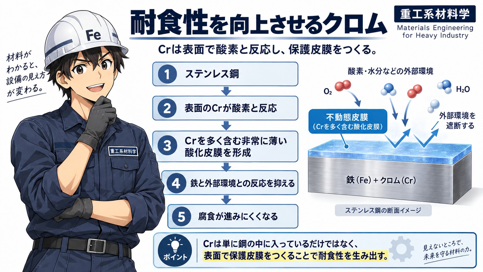 クロムの効果