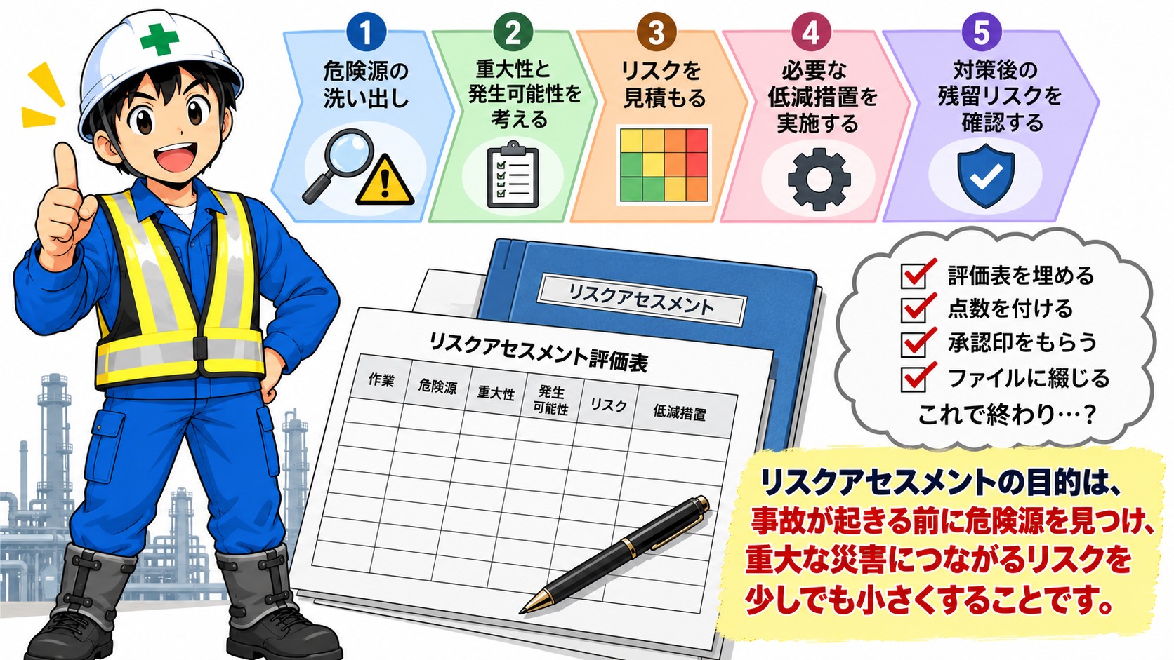 リスクアセスメントの目的