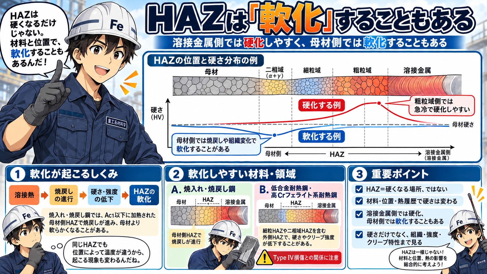 HAZ軟化