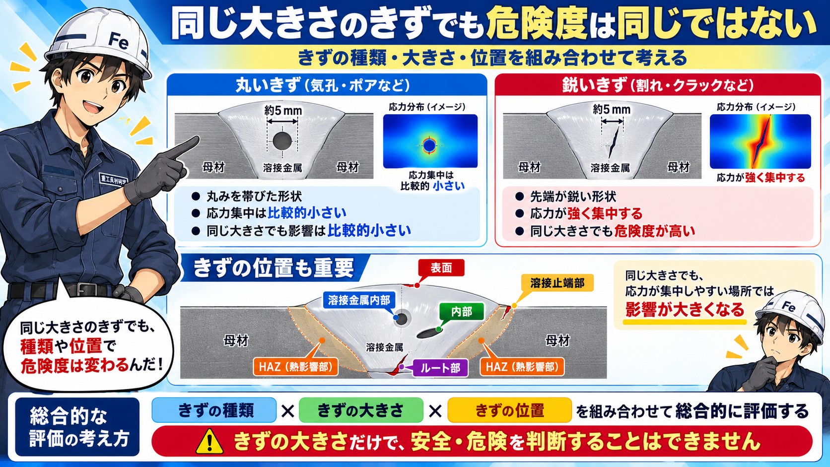 きずの形状