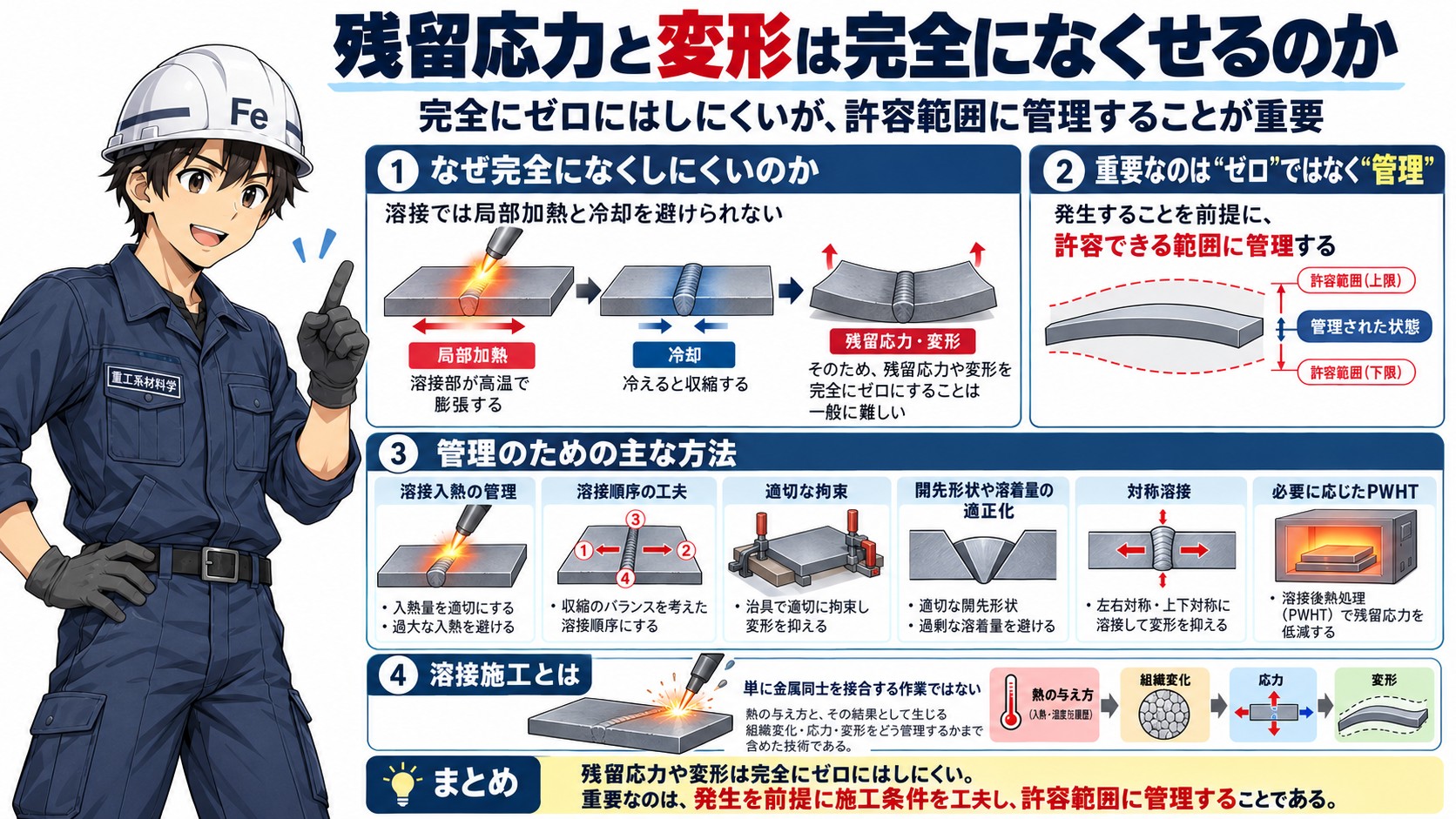 変形はなくせるか