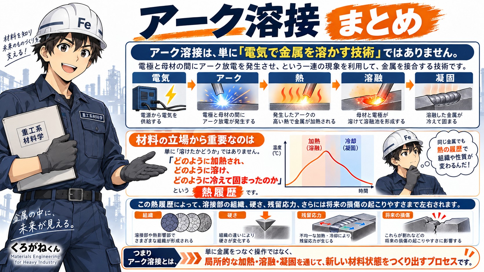 アーク溶接 まとめ