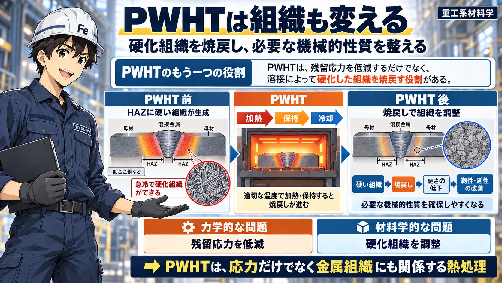 PWHTの効果
