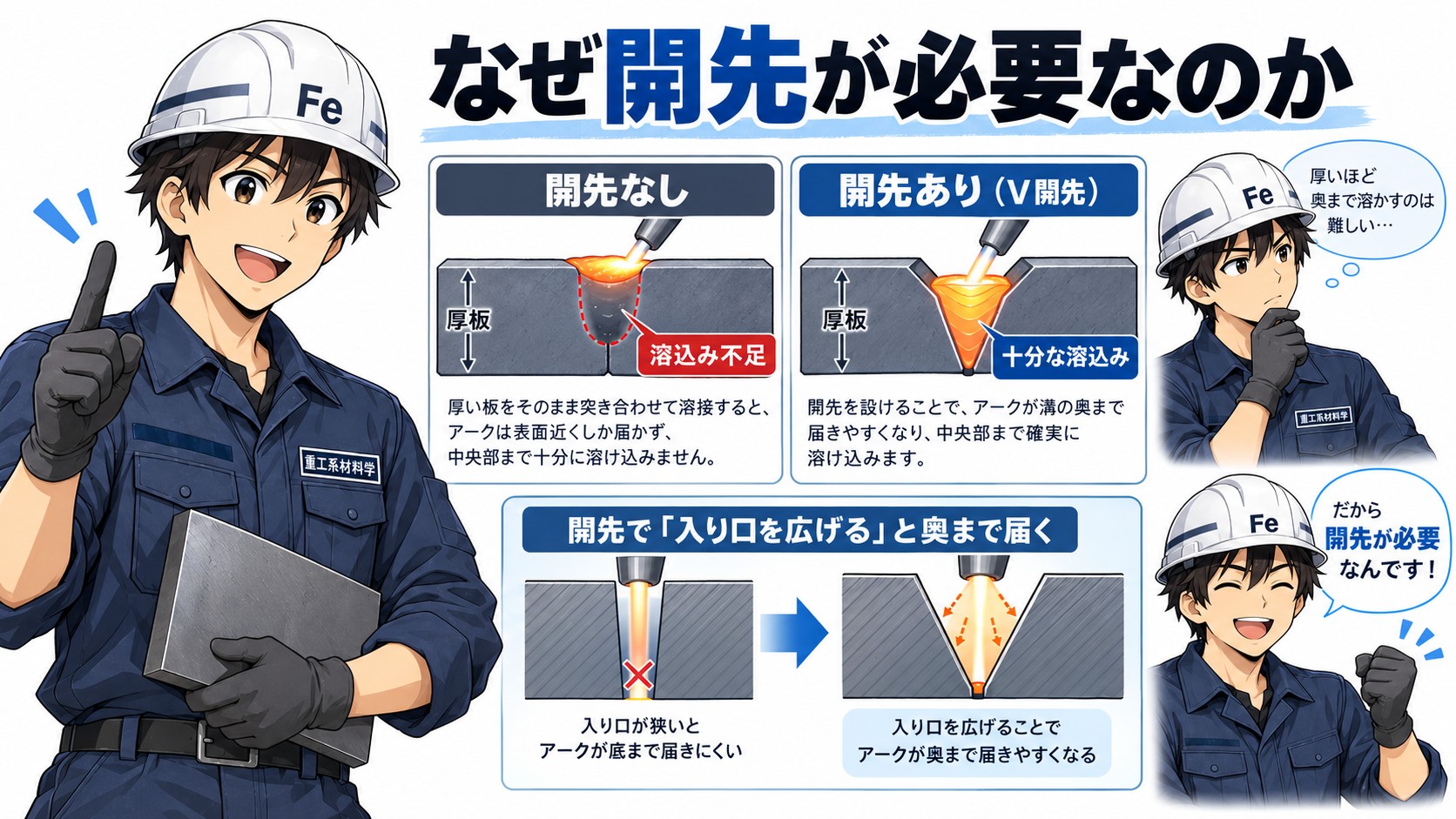 開先の必要性