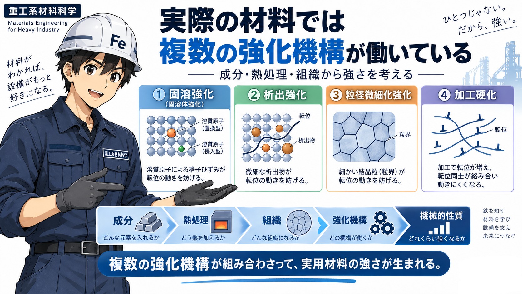 複数の強化機構