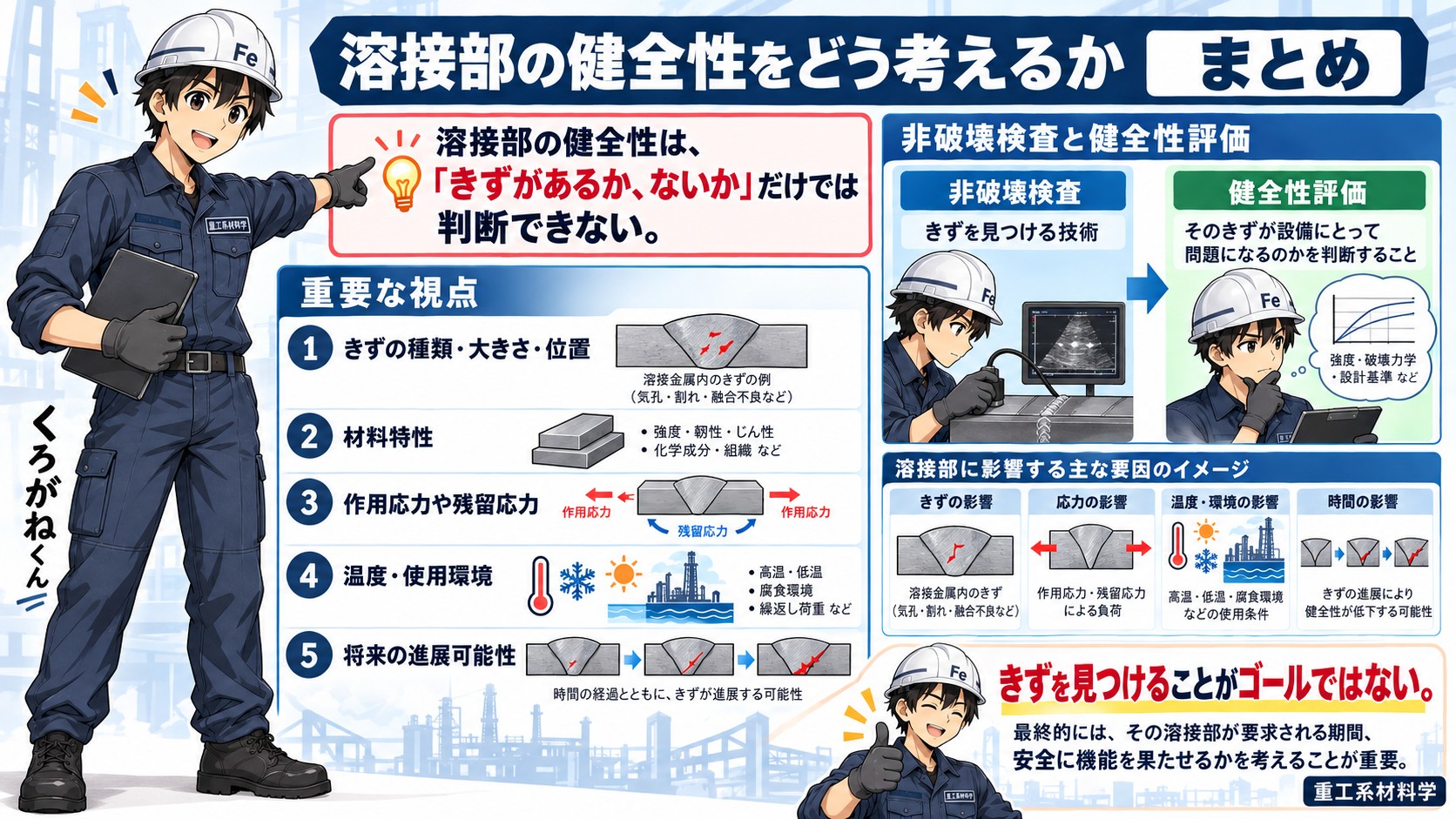 きずの判断まとめ