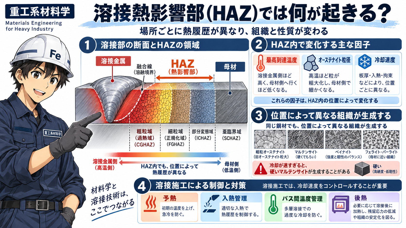 溶接熱影響部