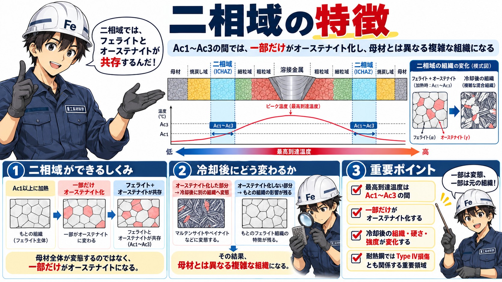 二相域の特徴