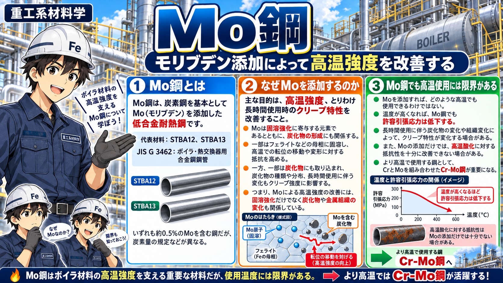 Mo鋼