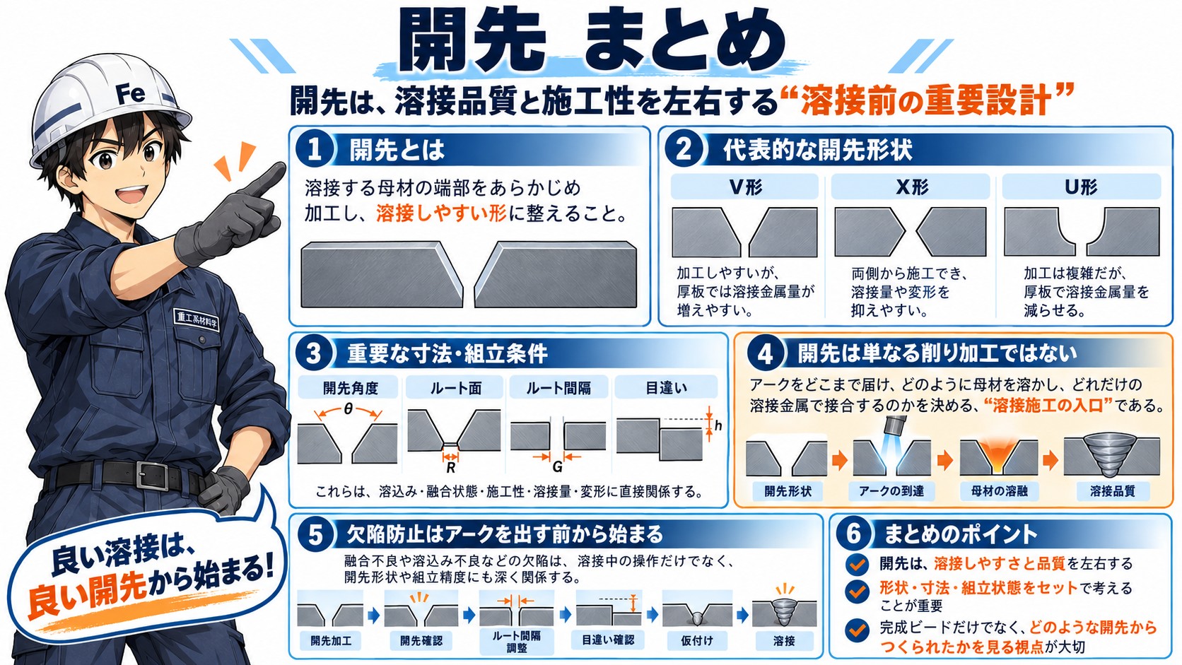 開先まとめ