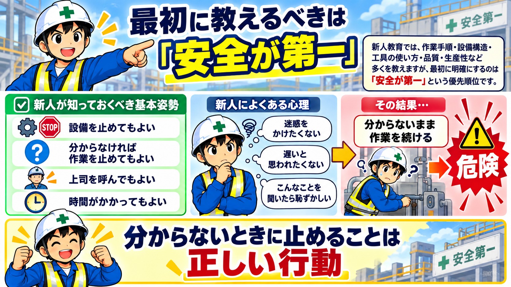 まず安全第一