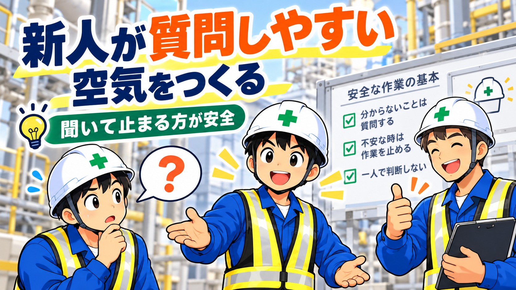 質問しやすい空気
