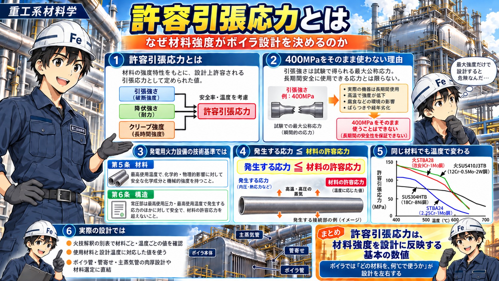 許容引張応力