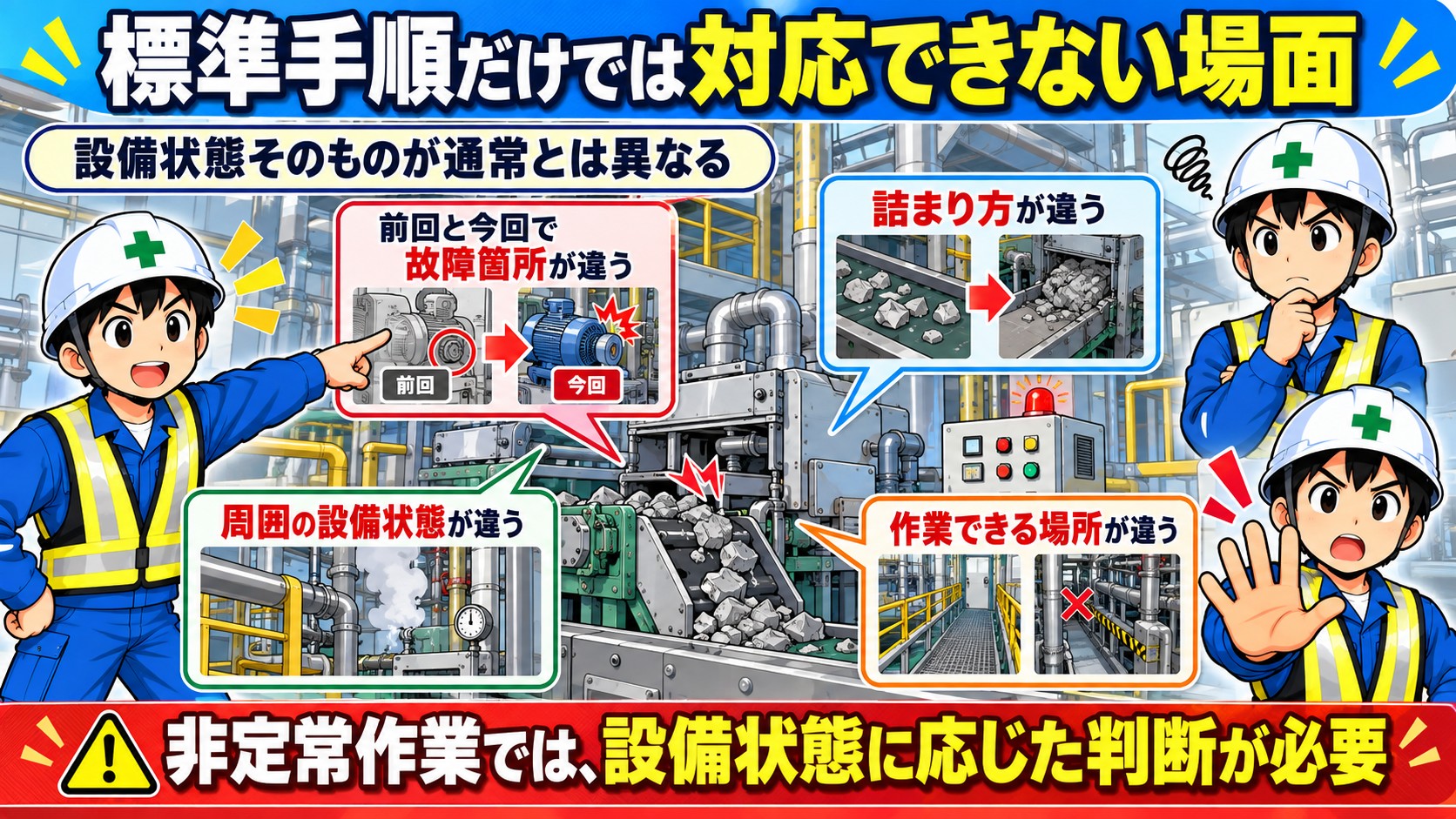 標準手順では対応できないケース