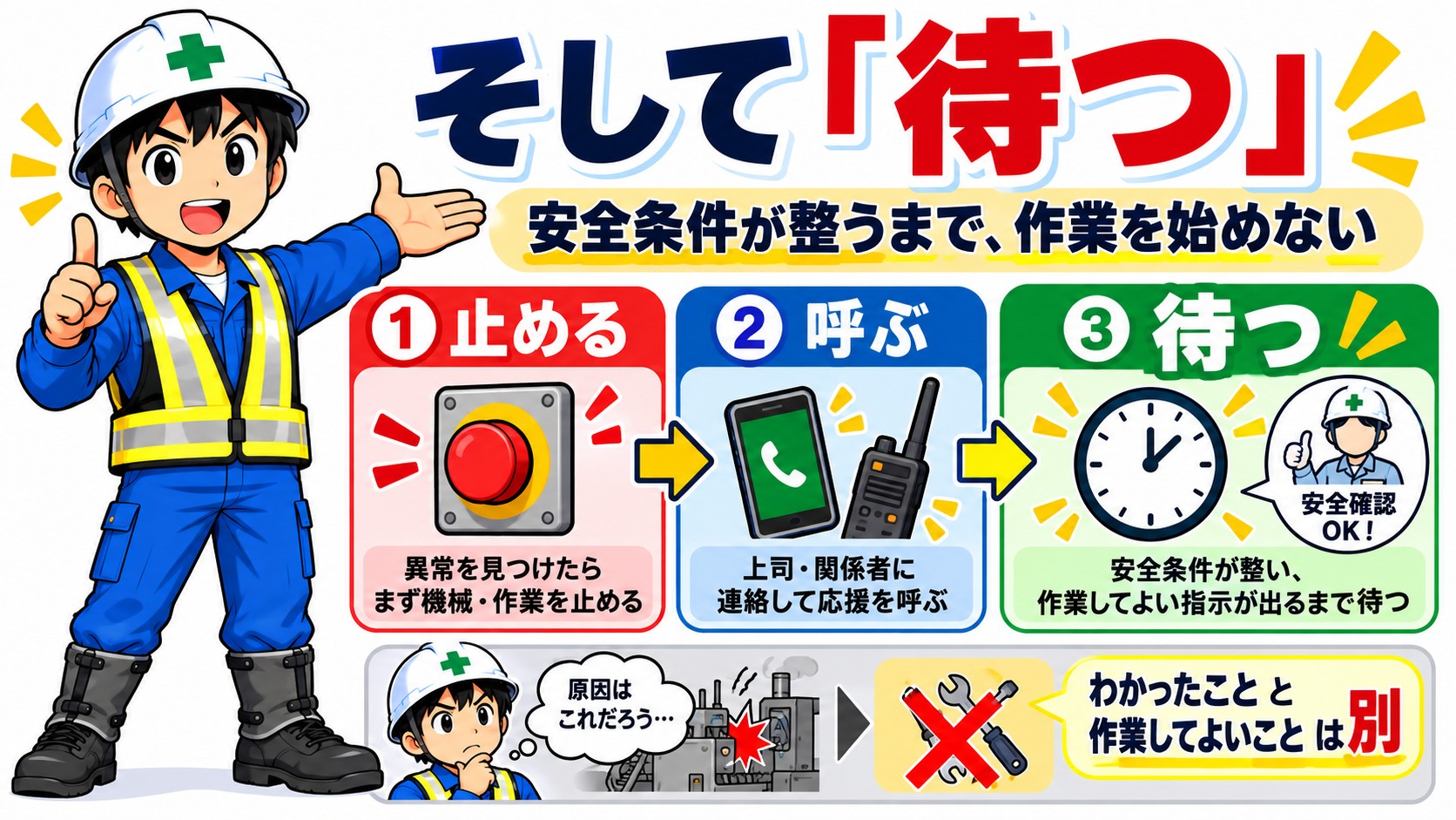 そして待つ