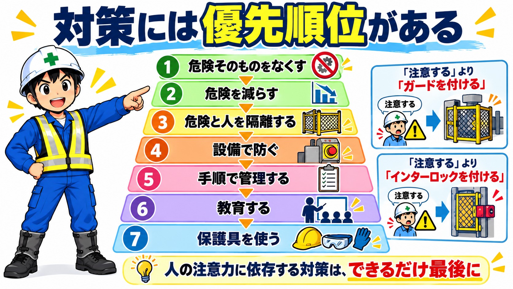 対策の優先順位