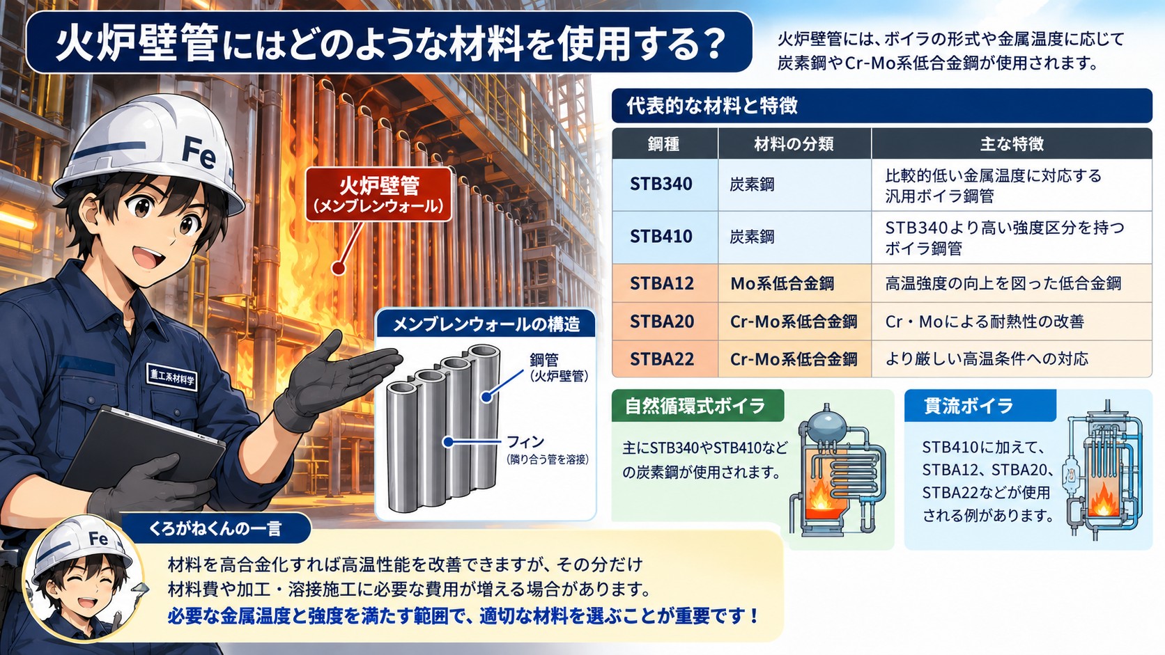 火炉壁管材料
