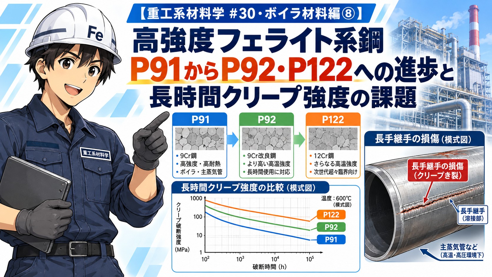 高強度フェライト系鋼アイキャッチ
