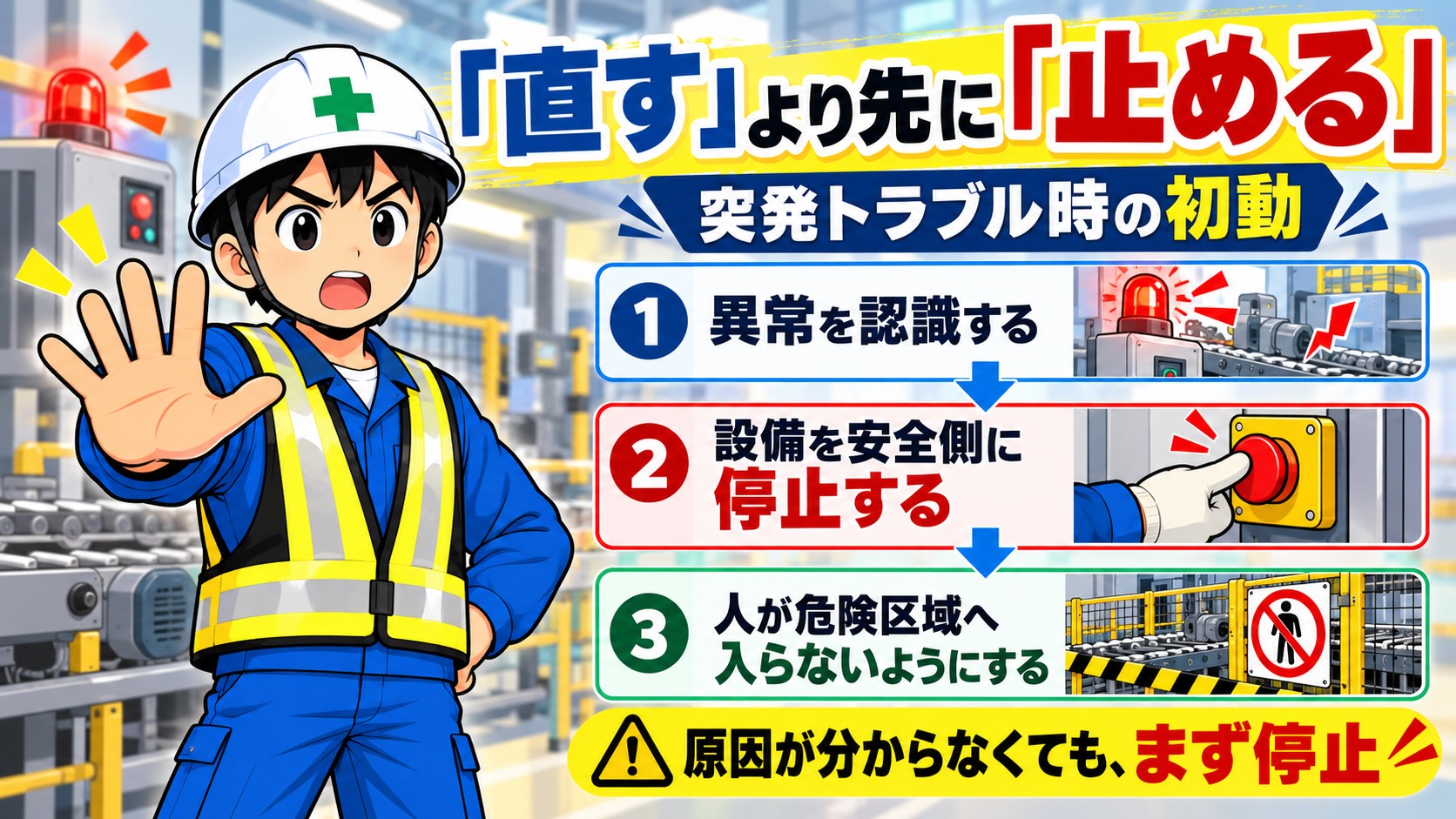直すより先に止める