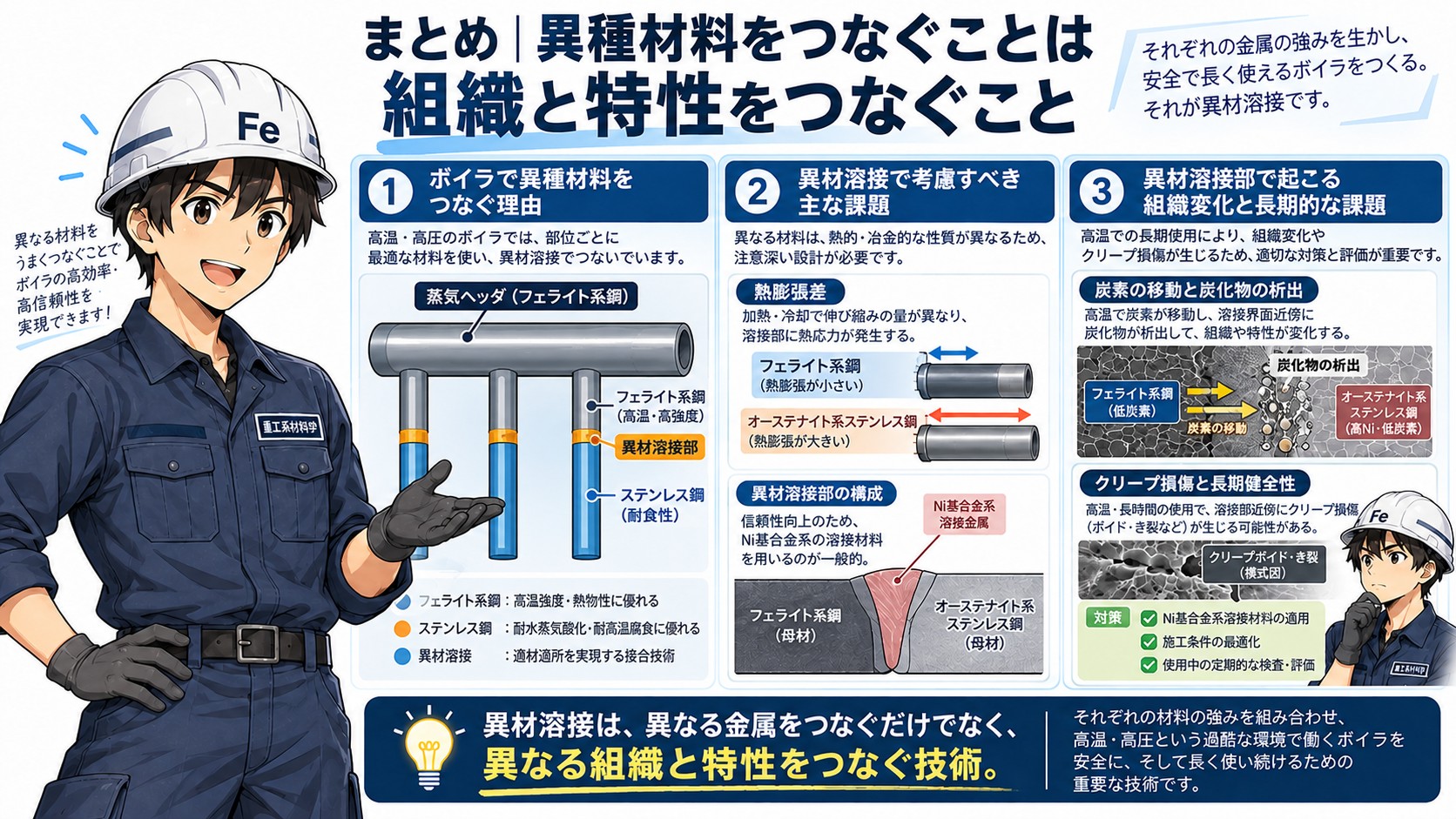 異材継手まとめ