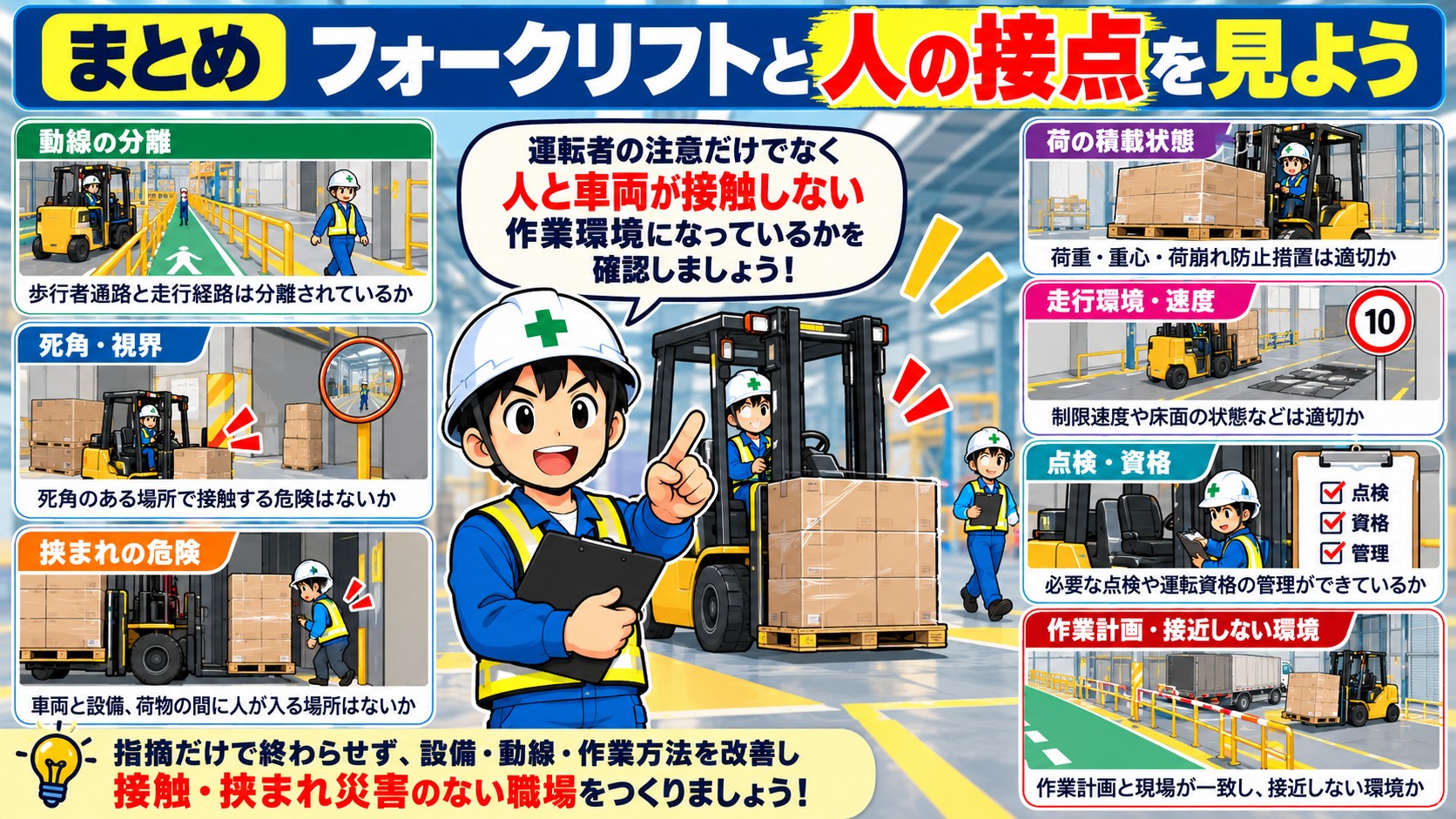フォークリフトのパトロール まとめ