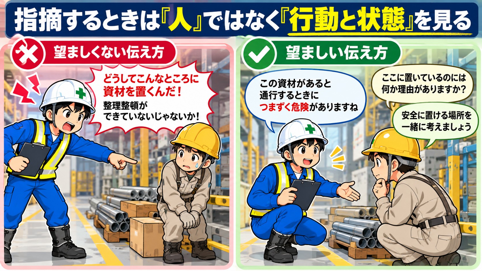 望ましい伝え方
