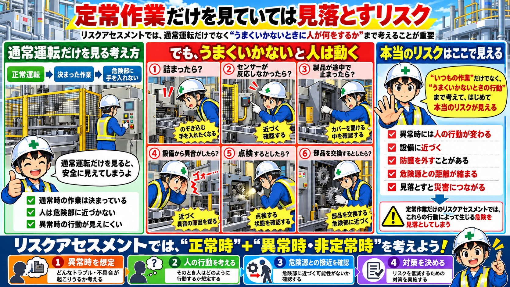 見落とすリスク
