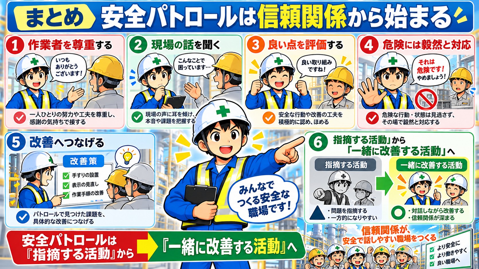 まとめ 信頼関係から始まる