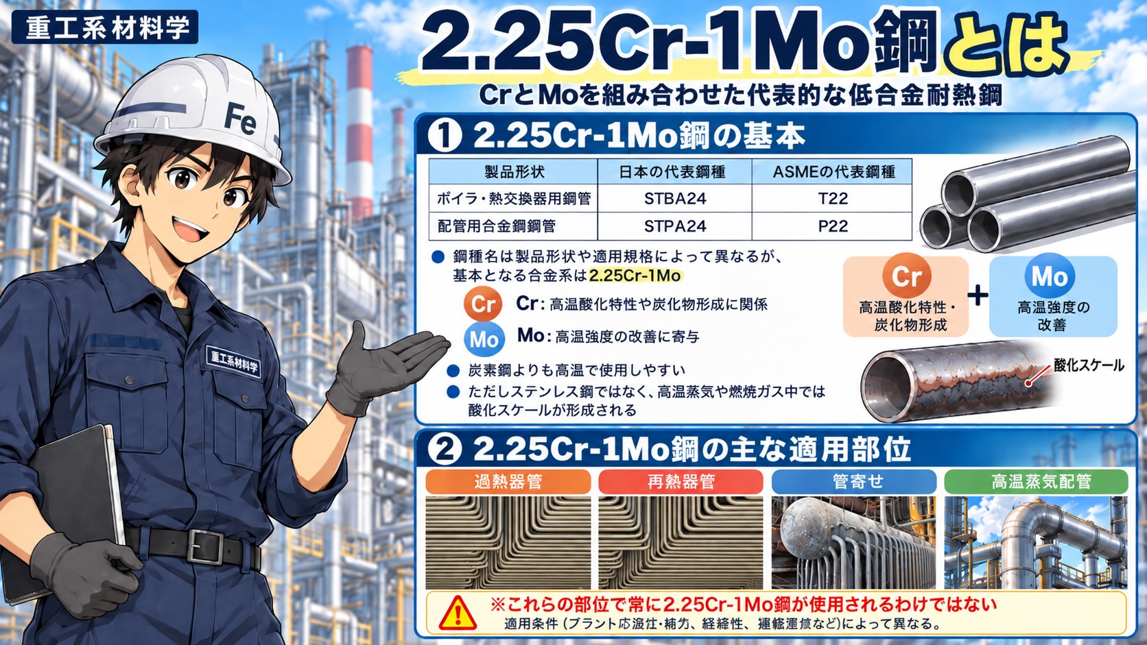 225Cr-1Mo鋼