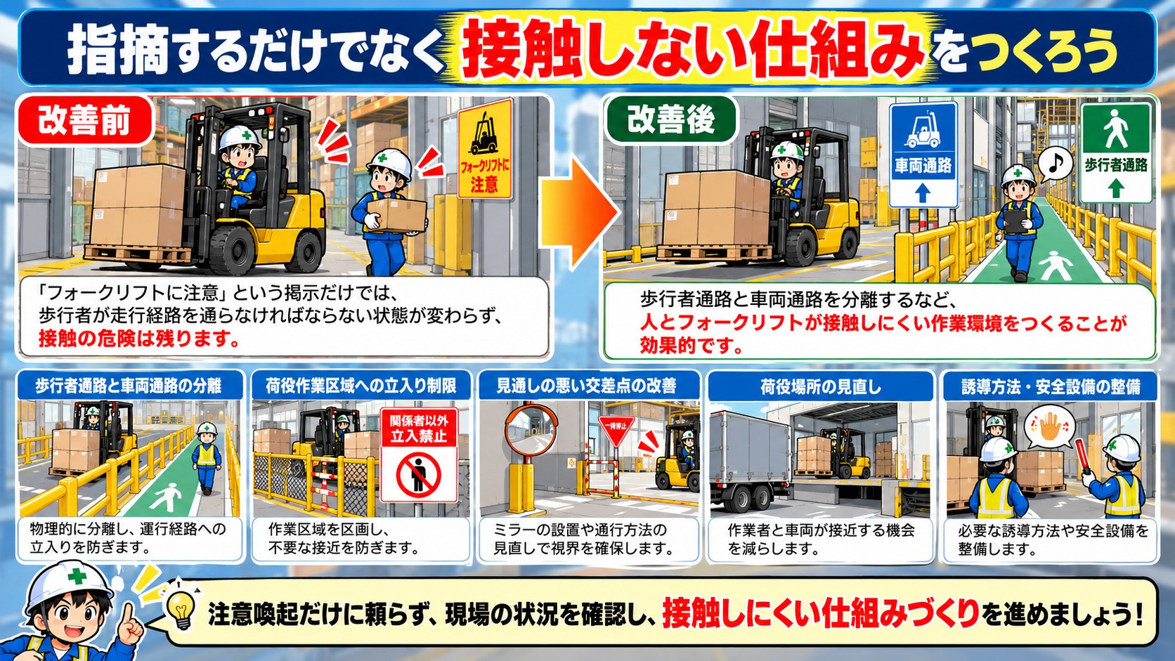接触しない仕組み
