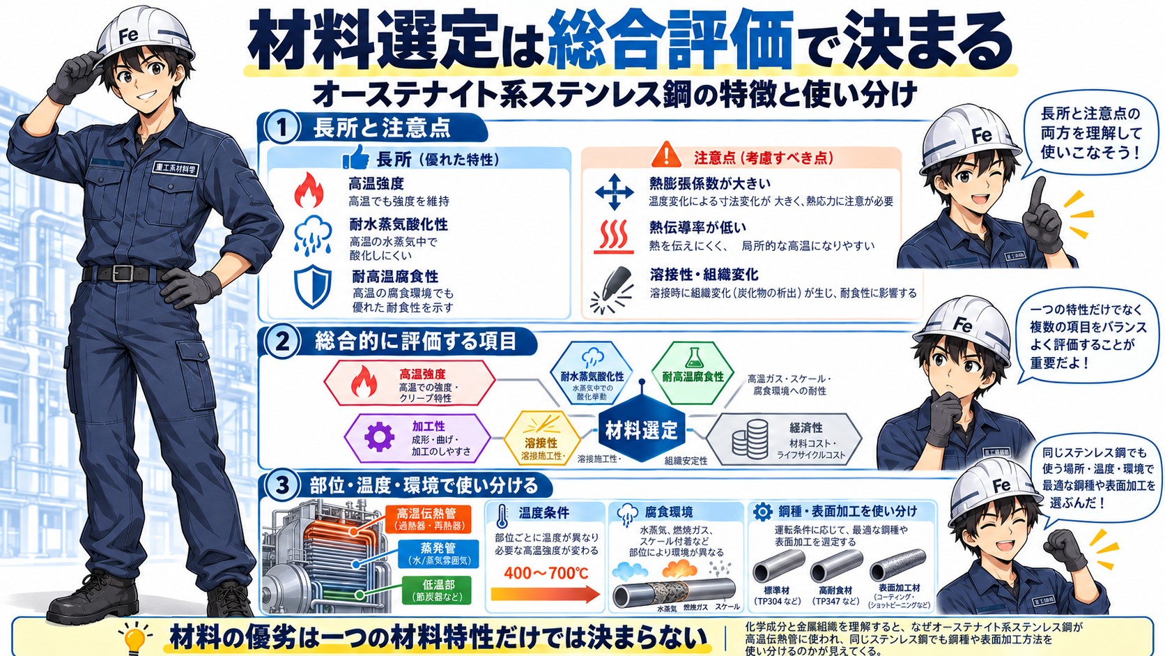 ステンレス鋼まとめ