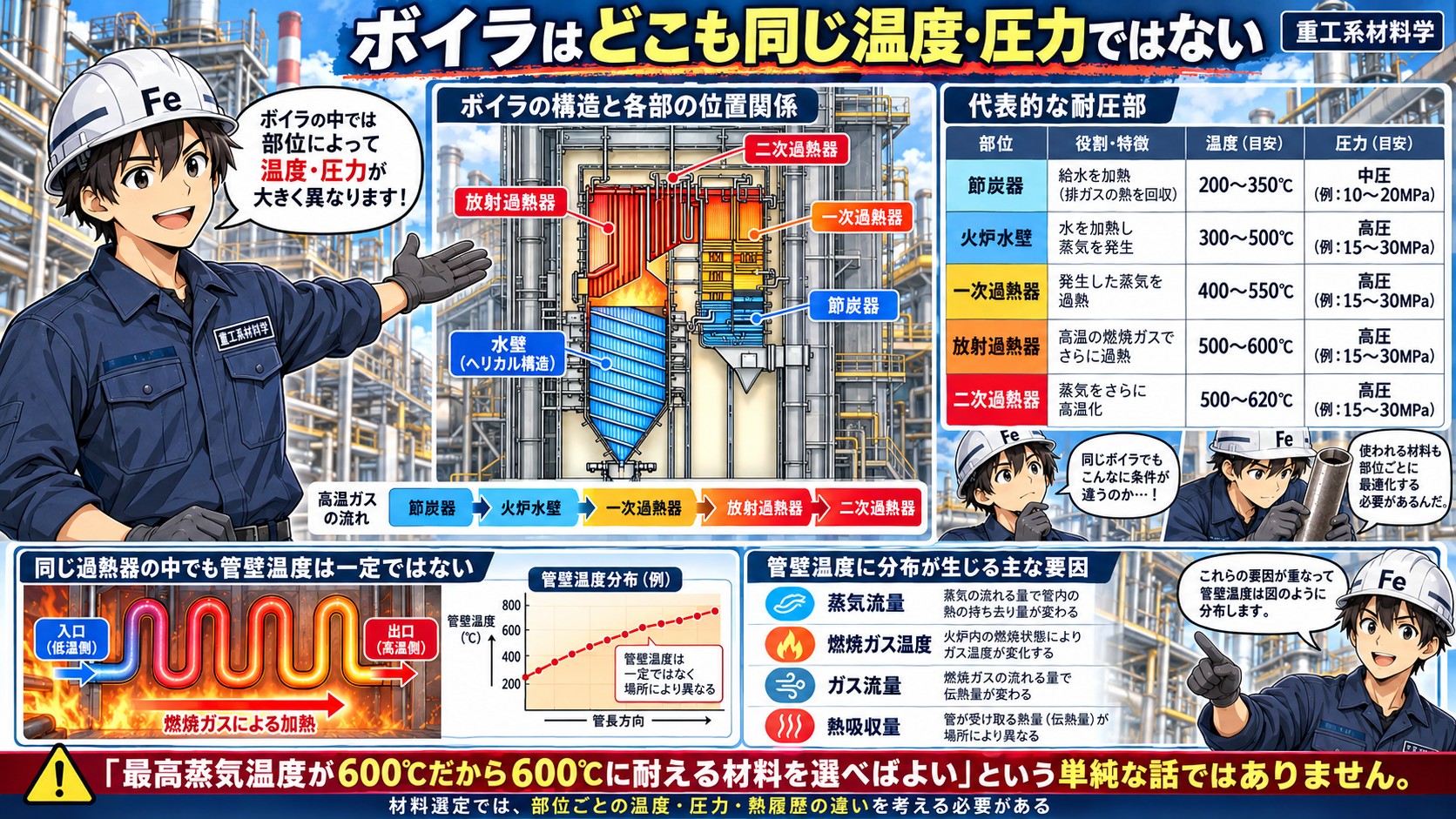 ボイラの構造
