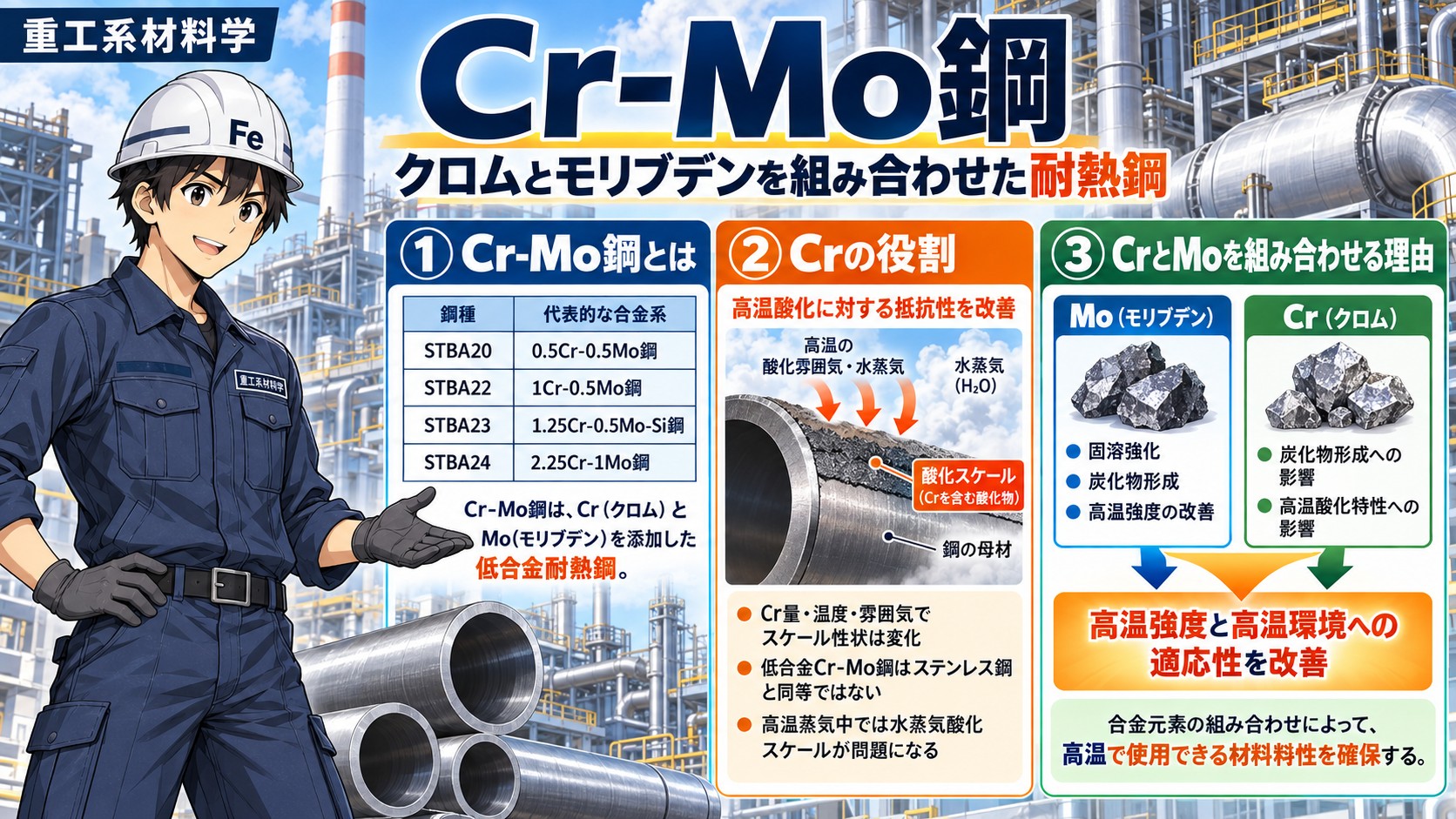 Cr-Mo鋼