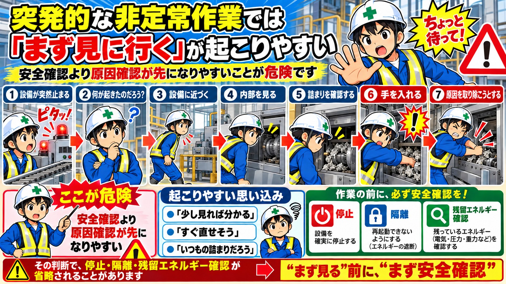 まず見に行くはだめ