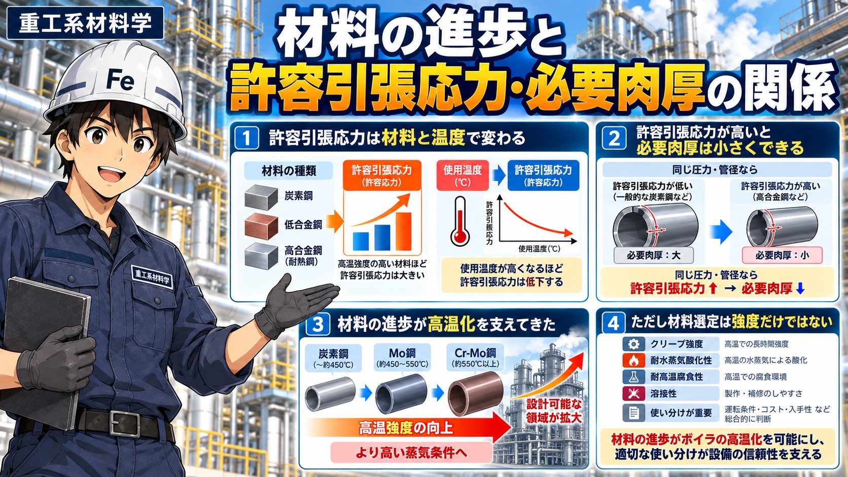 材料の使い分け