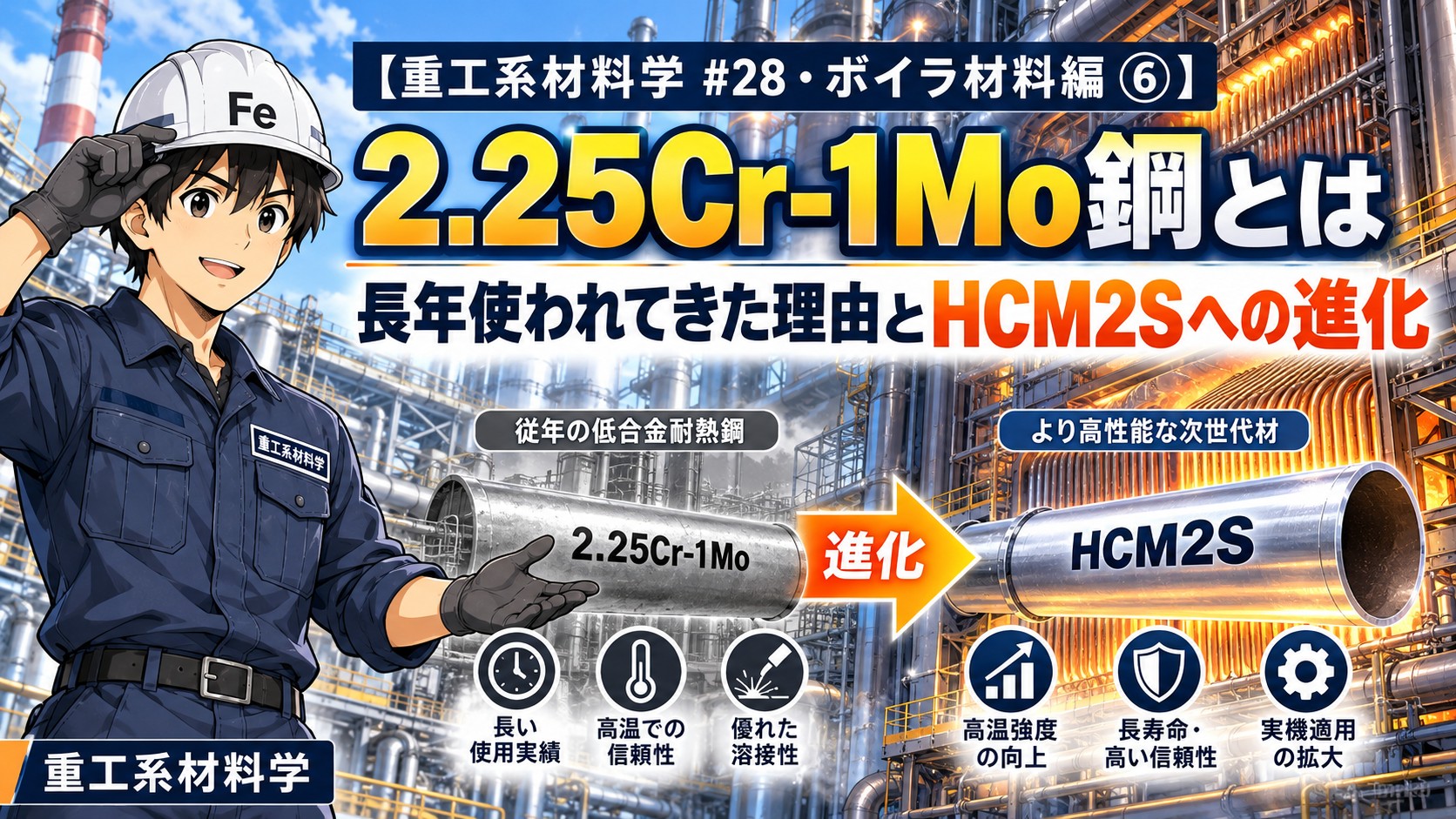 2.25Cr-1Mo鋼アイキャッチ