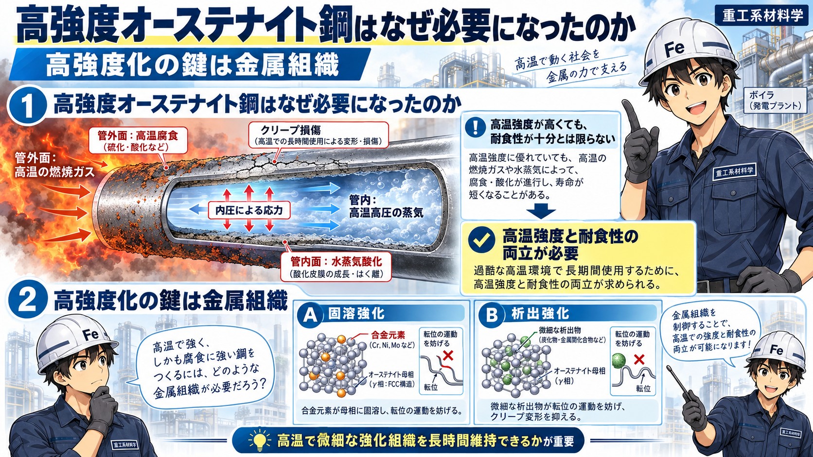 高強度オーステナイト系ステンレス鋼