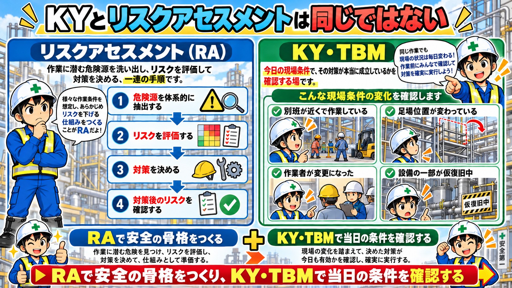 リスクアセスメントとKY
