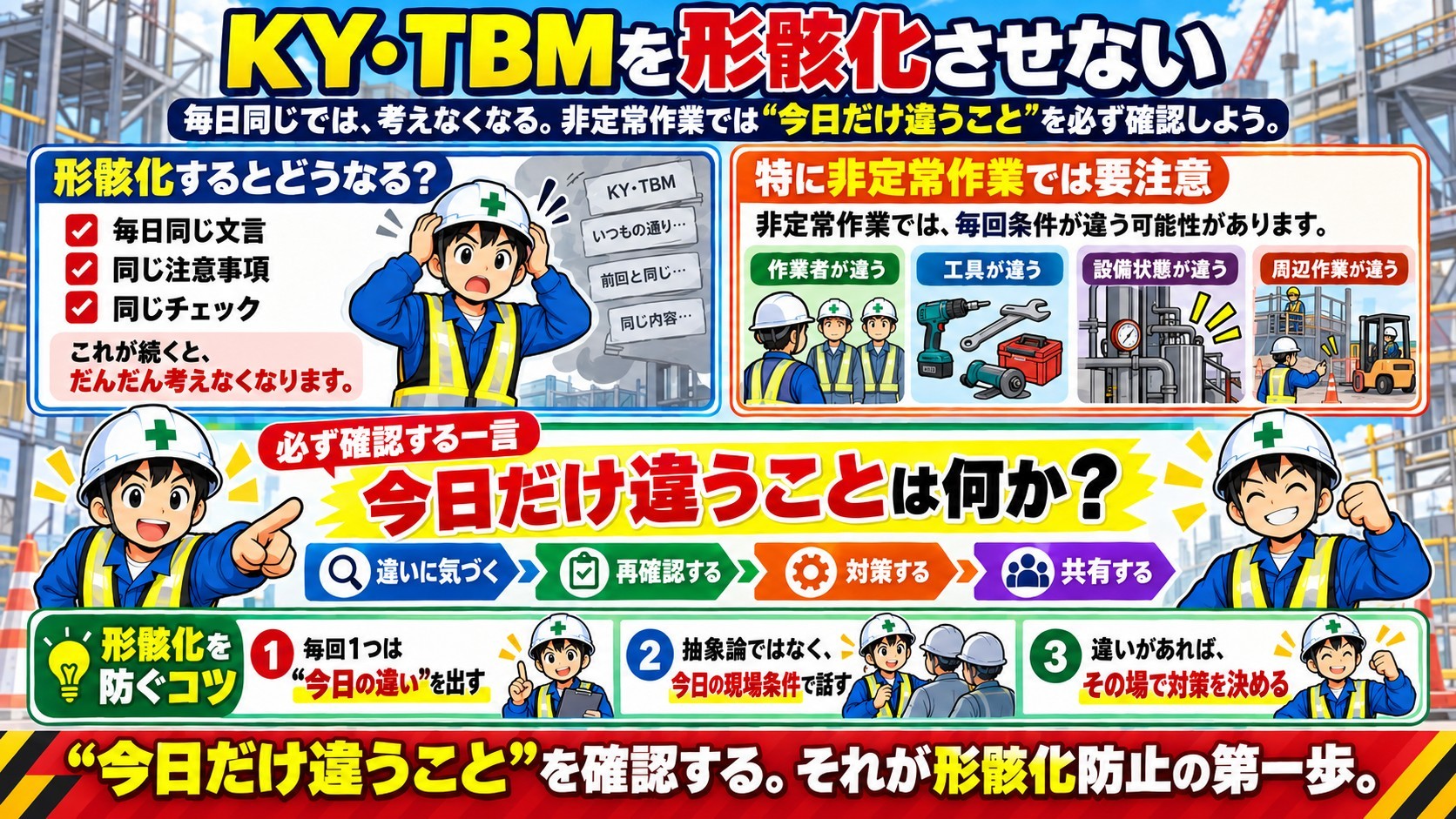 KYを形骸化させない