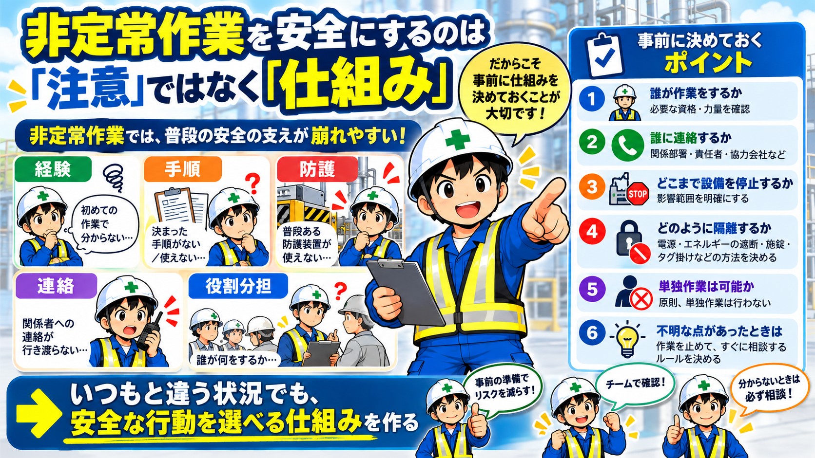 非定常作業まとめ