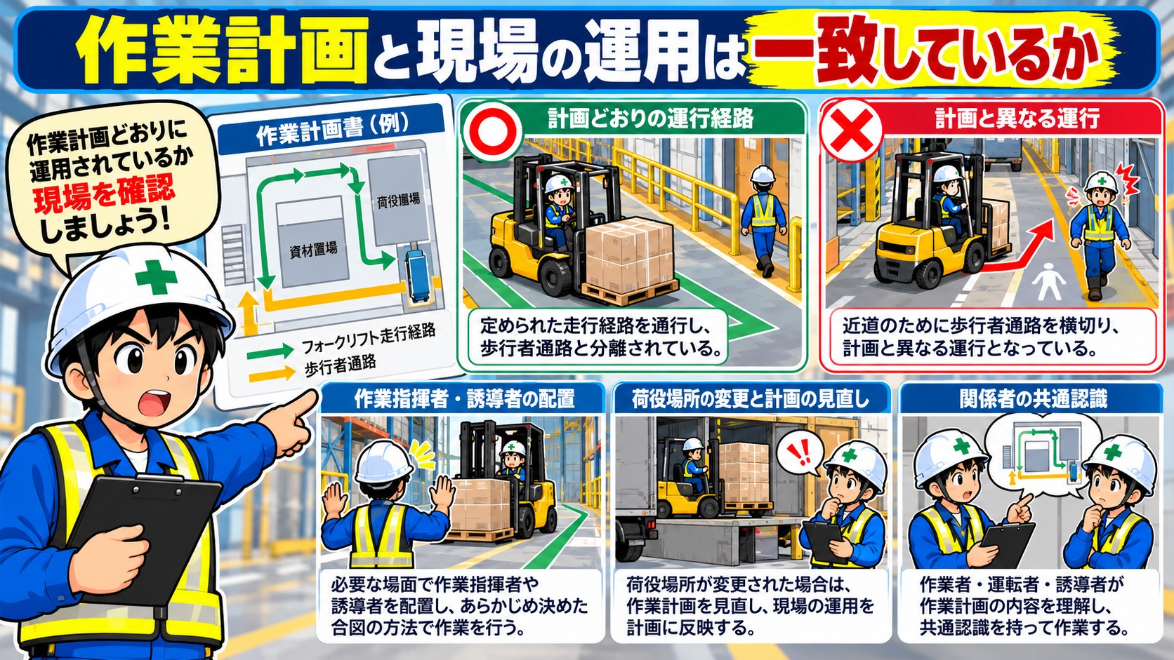 作業芸格との整合