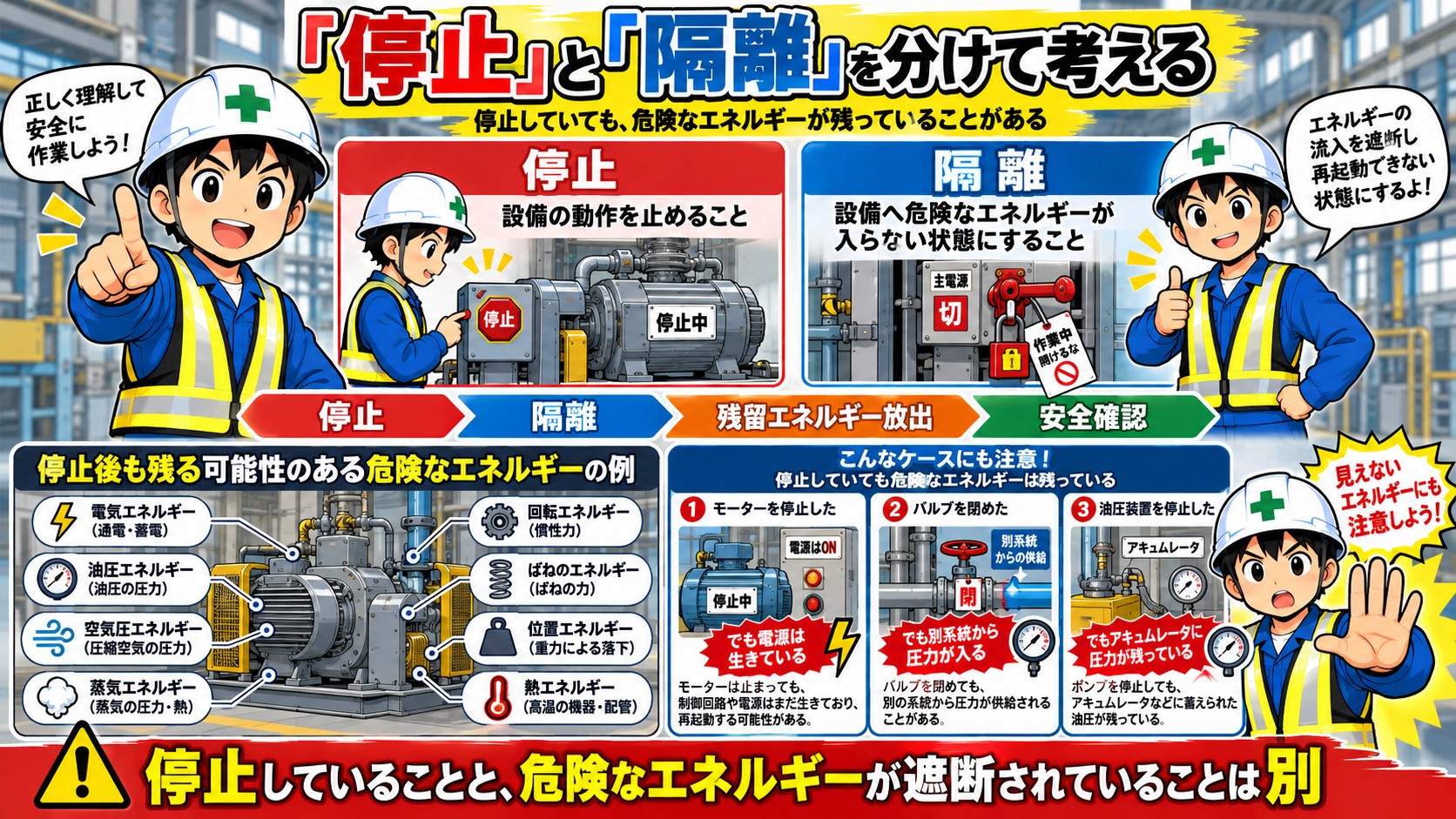 停止と隔離を分けて考える