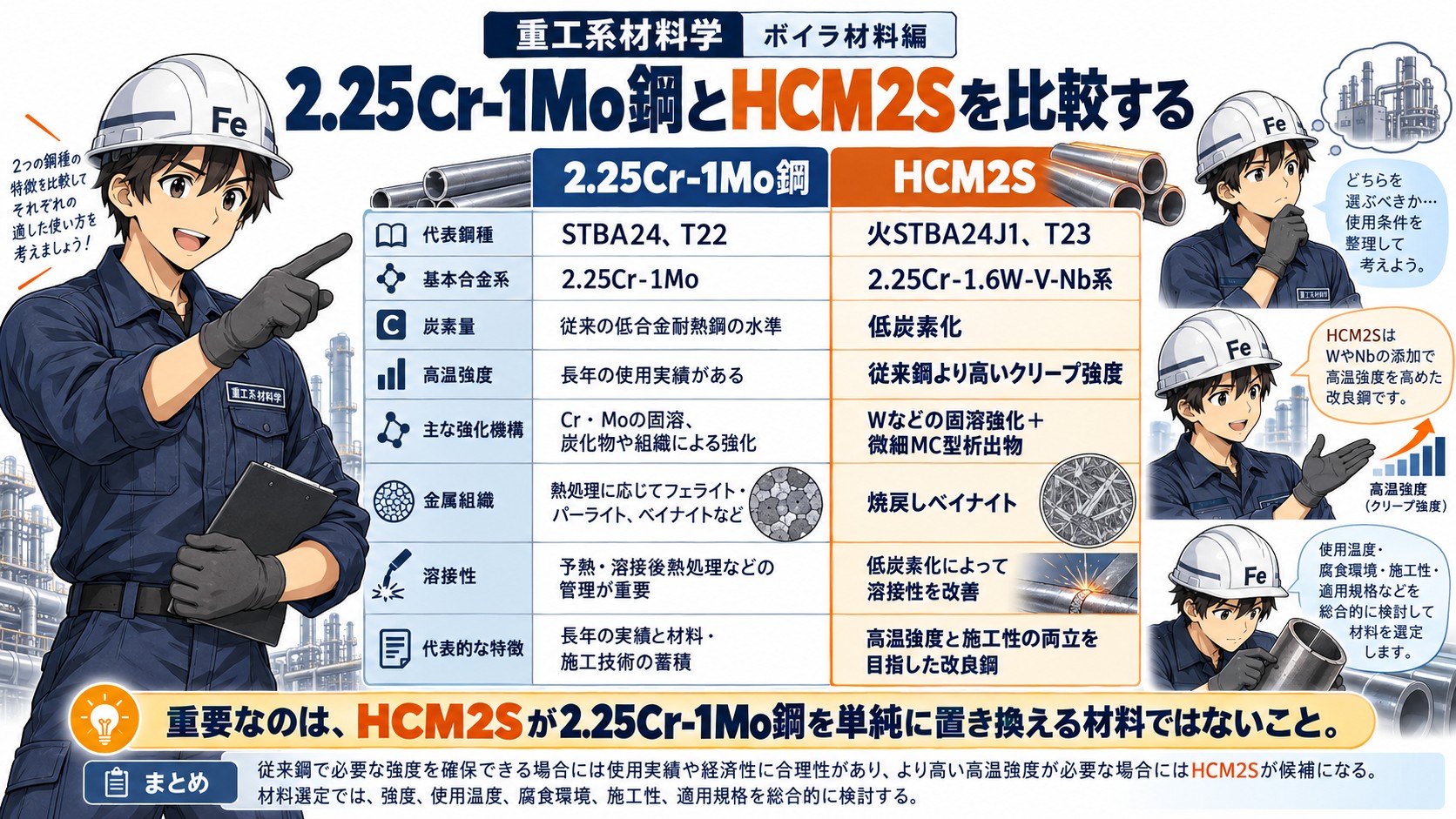 HCM2Sを比較