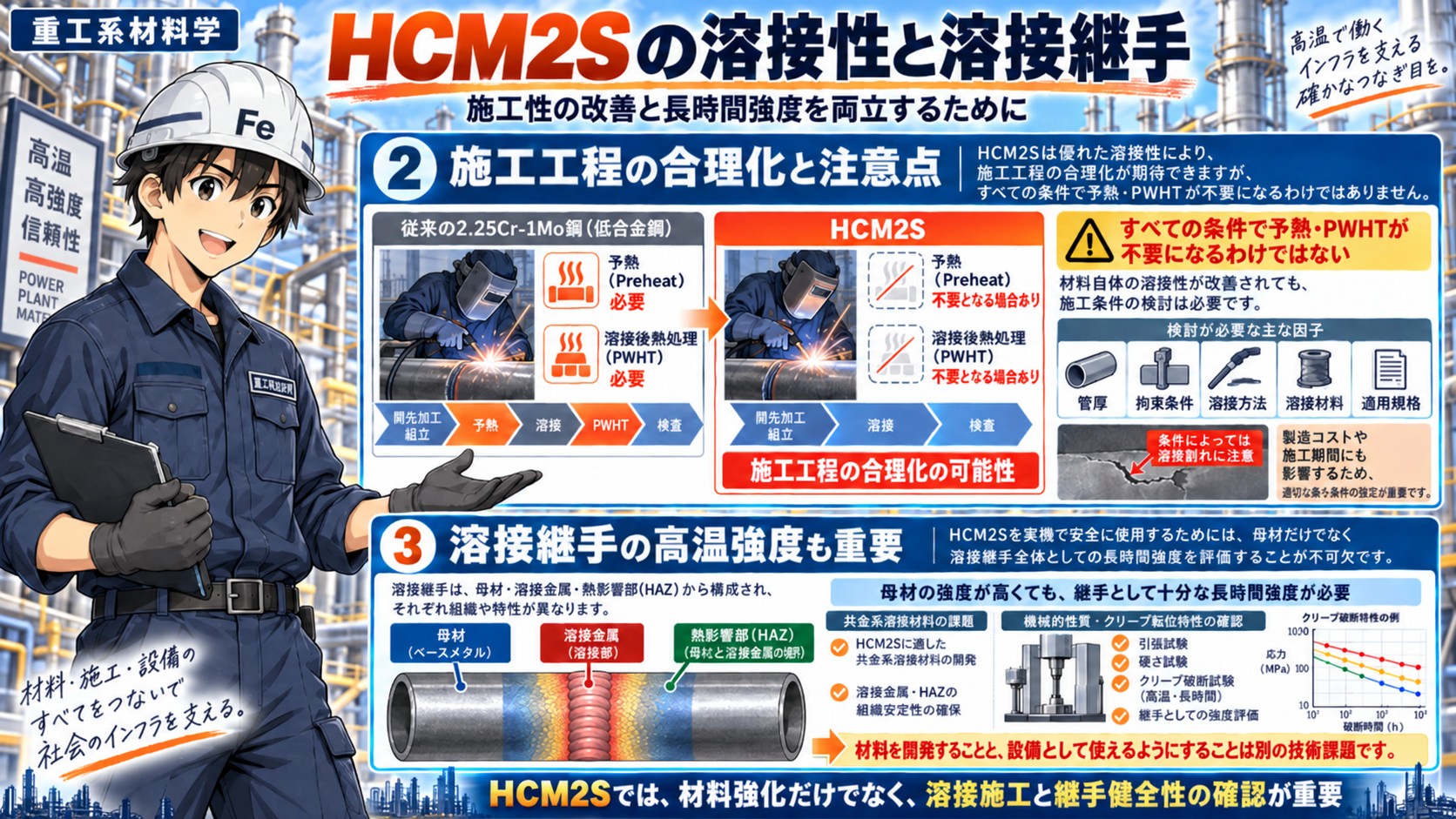 HCM2Sの溶接性
