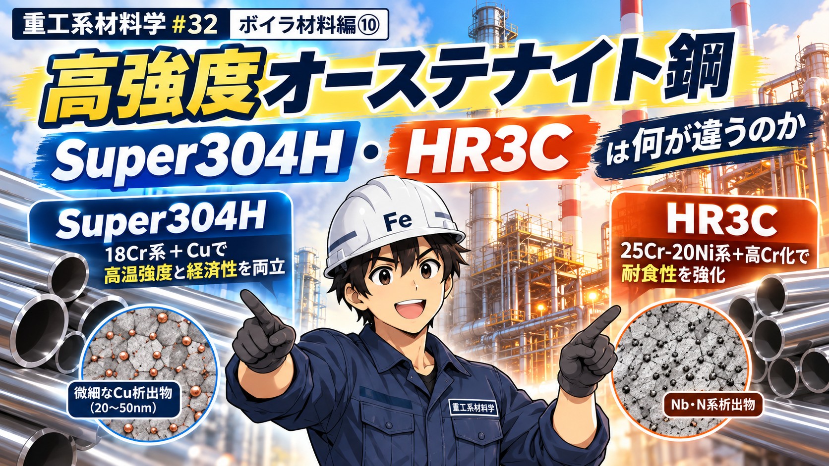 高強度オーステナイト鋼アイキャッチ