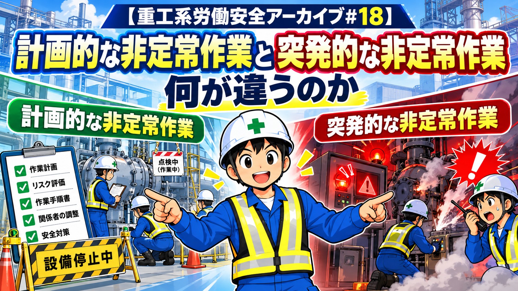 非定常作業の安全対策アイキャッチ
